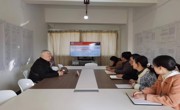 中央民族大学余梓东教授来我院  作学科建设和硕点申报专题咨询辅导